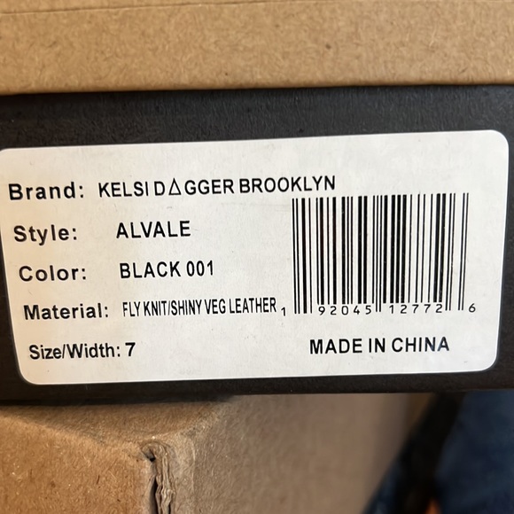 Kelsi Dagger OTK Sock Boot NWT Black 7 - Picture 8 of 8